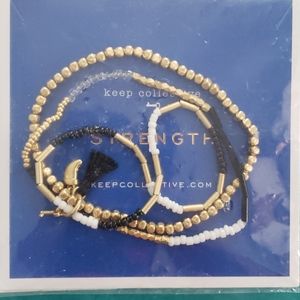 Keep collective strength bracelets NWT